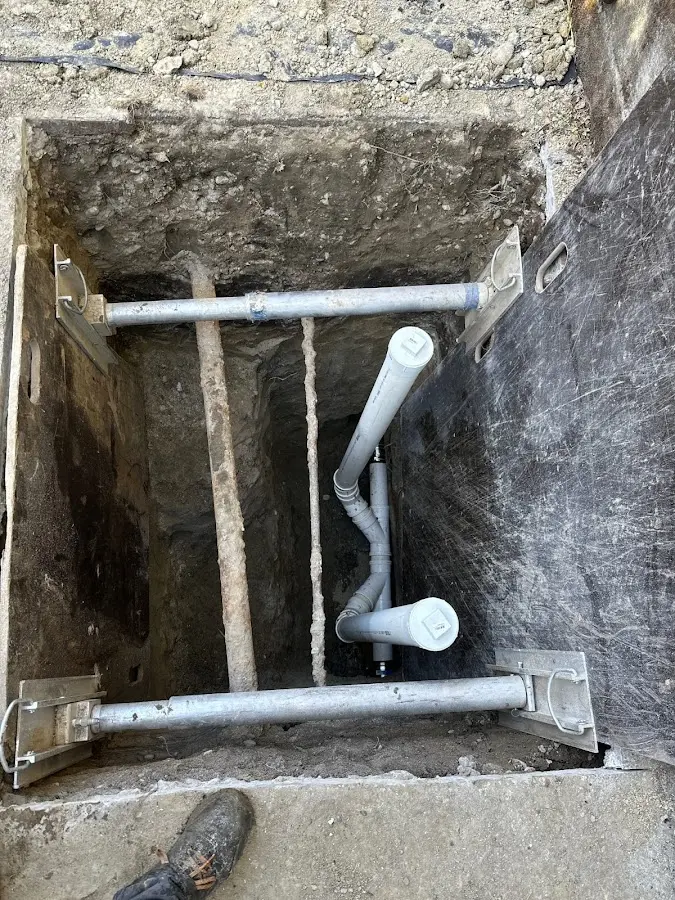 Experienced plumber completing Gas Line Repair work in West Rockhill